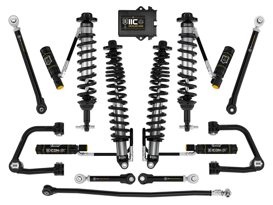 ICON 21-UP BRONCO SASQUATCH 2-3" LIFT STAGE 8 SUSPENSION SYSTEM TUBULAR K40018T