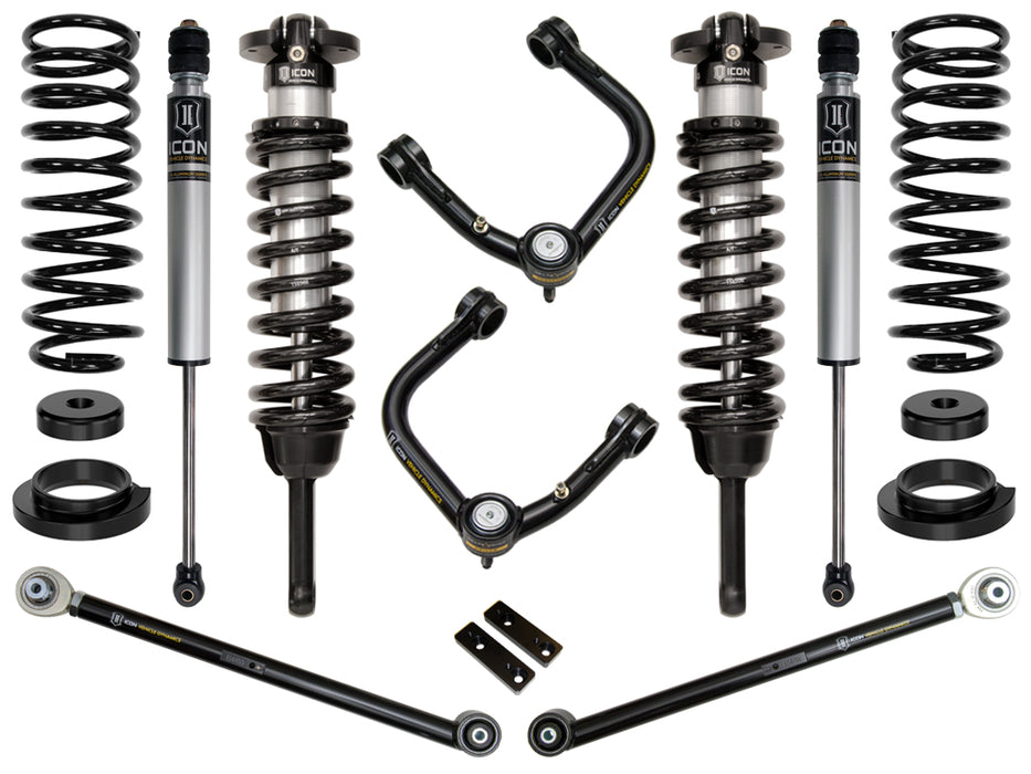 Icon 2003-2009 Lexus Gx470 0-3.5" Lift Stage 3 Suspension System With Tubular Upper Control Arms K53173T