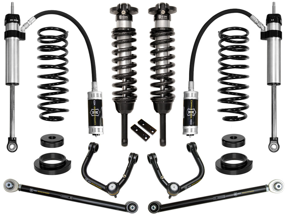 Icon 2003-2009 Lexus Gx470 0-3.5" Lift Stage 4 Suspension System With Tubular Upper Control Arms K53174T