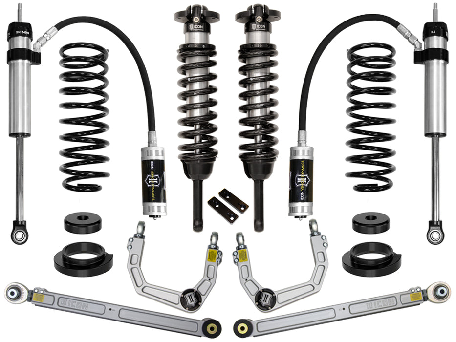 Icon 2003-2009 Lexus Gx470 0-3.5" Lift Stage 4 Suspension System With Billet Upper Control Arms K53174