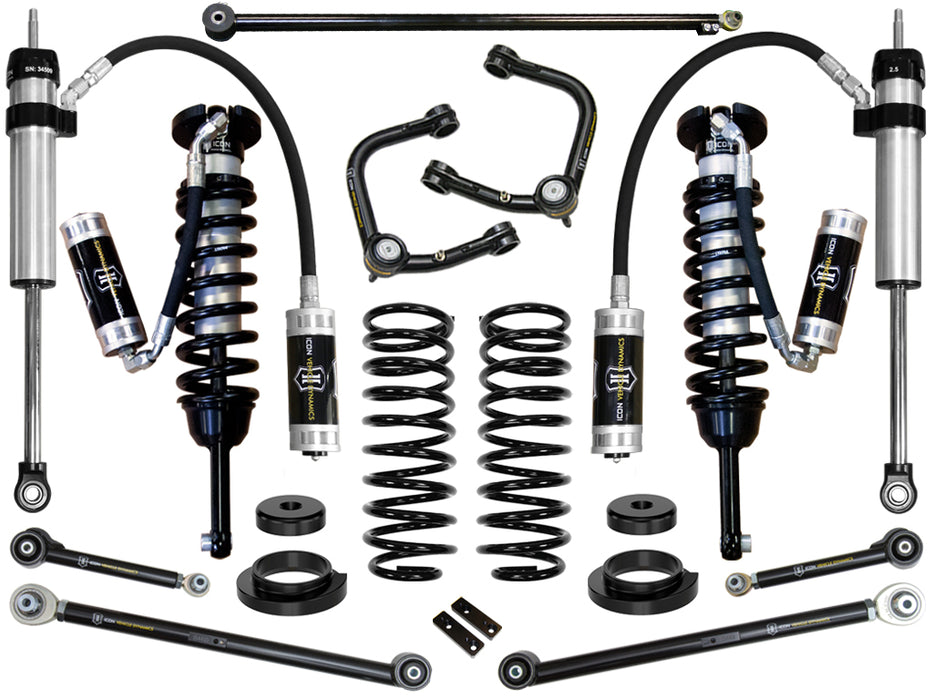 Icon 2003-2009 Lexus Gx470 0-3.5" Lift Stage 6 Suspension System With Tubular Upper Control Arms K53176T