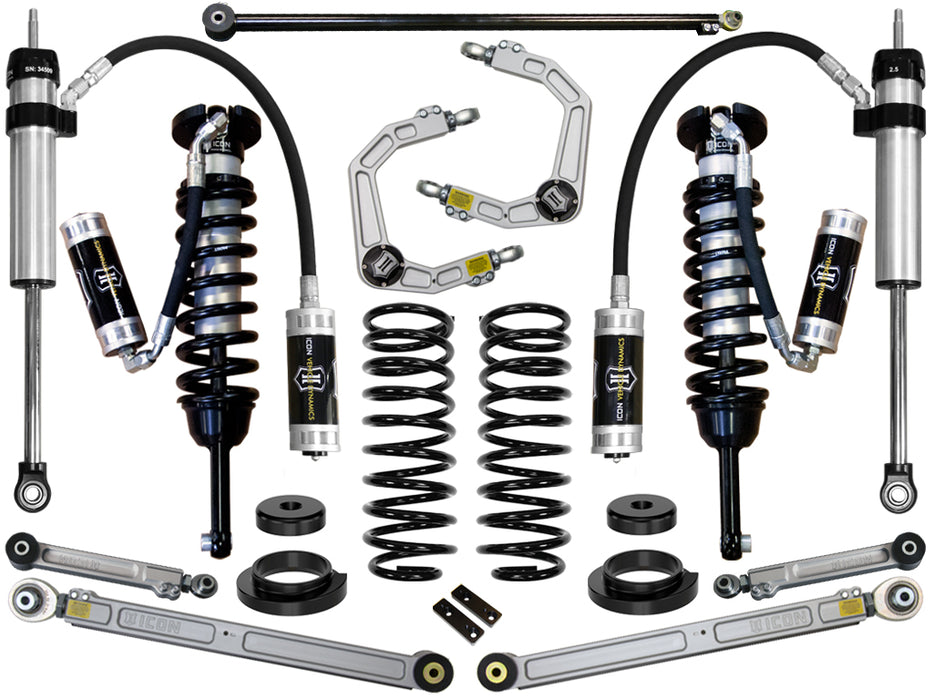 Icon 2003-2009 Lexus Gx470 0-3.5" Lift Stage 6 Suspension System With Billet Upper Control Arms K53176
