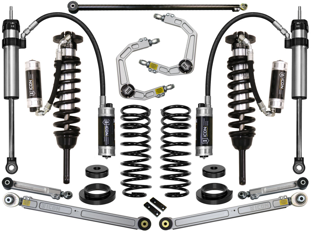 Icon 2003-2009 Lexus Gx470 0-3.5" Lift Stage 7 Suspension System With Billet Upper Control Arms K53177