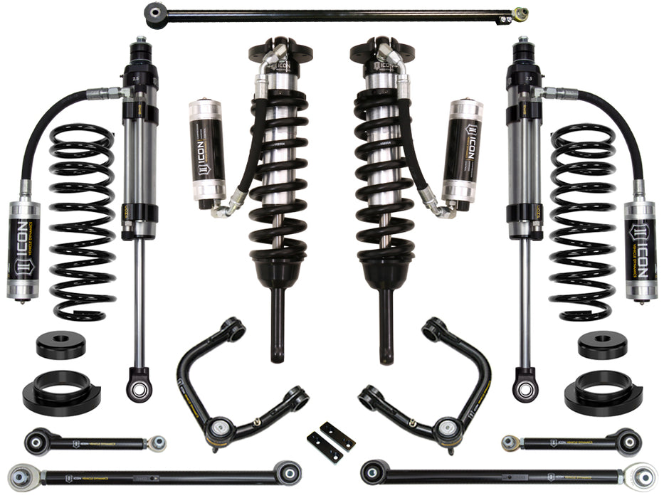 Icon 2003-2009 Lexus Gx470 0-3.5" Lift Stage 8 Suspension System With Tubular Upper Control Arms K53178T
