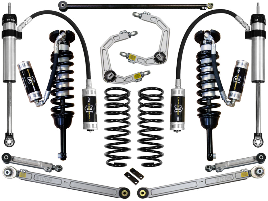 Icon 2010-Up Lexus Gx460 0-3.5" Lift Stage 6 Suspension System With Billet Uca K53186