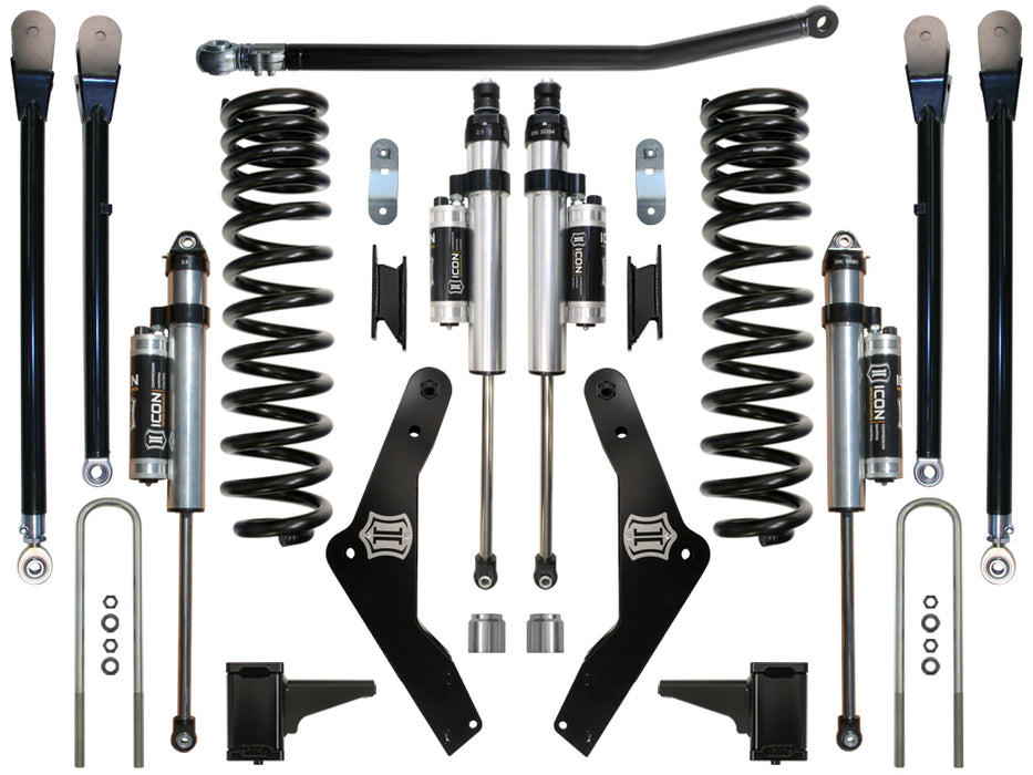 Icon 2011-2016 Ford F250/F350 4.5" Lift Stage 4 Suspension System K64563