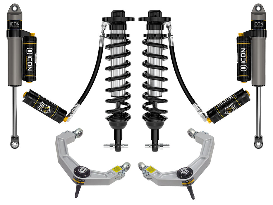 Icon 2021 Ford F-150 4Wd 0-2.75" Lift Stage 5 Suspension System W Billet Uca K93115