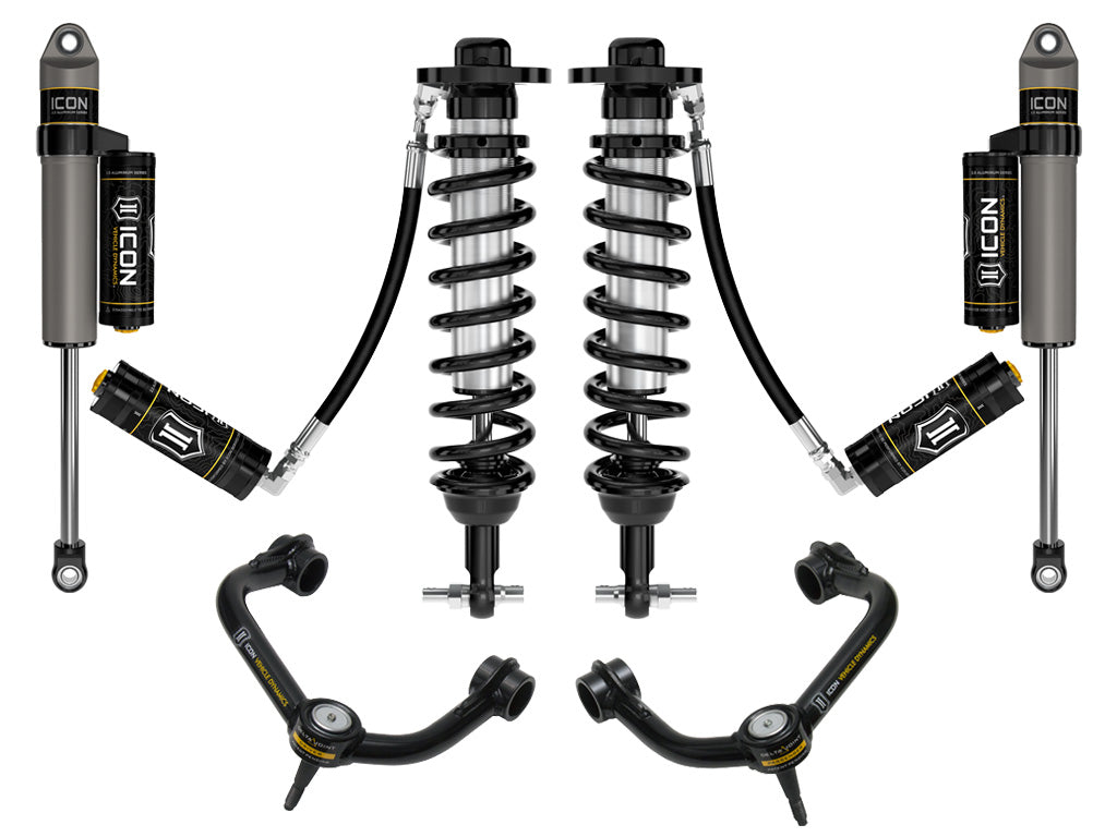 Icon 2021 Ford F150 2Wd 0-3" Lift Stage 4 Suspension System With Tubular Uca K93124T