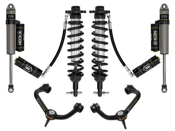 Icon 2021 Ford F150 2Wd 0-3" Lift Stage 4 Suspension System With Tubular Uca K93124T