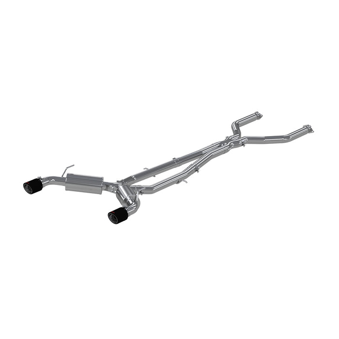 MBRP Exhaust 3" Cat Back, Dual Rear, T304 with Carbon Fiber Tips