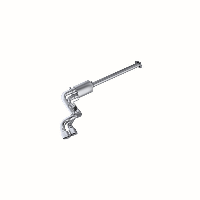 MBRP Exhaust 3in. Cat Back; Pre-Axle Dual Outlet; T409