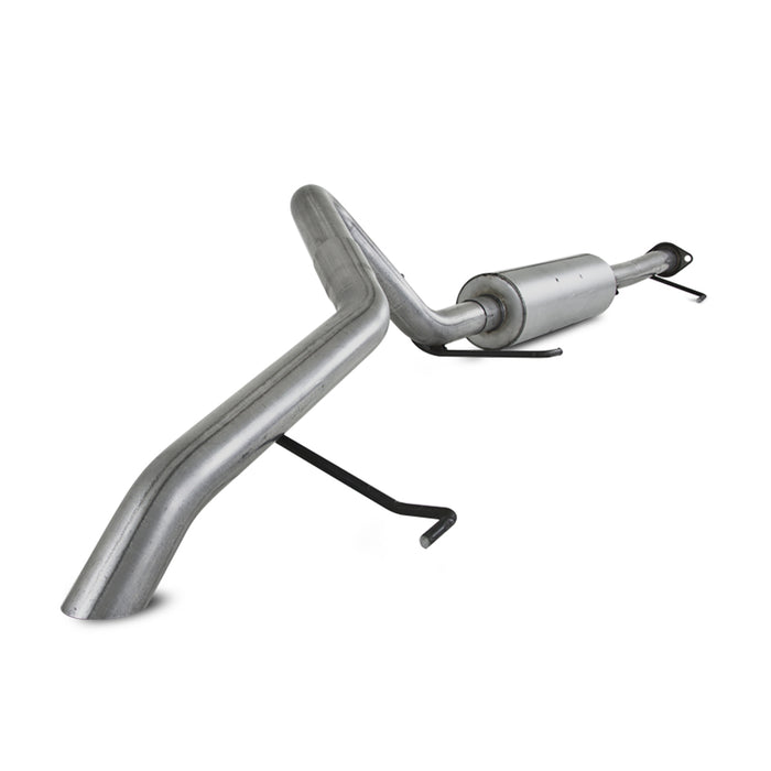 MBRP Exhaust 2 1/2in. Cat Back; Single Rear; Off-Road Tail; No tip; AL