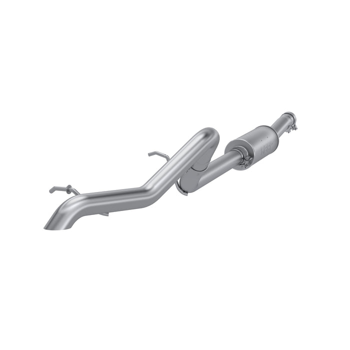 MBRP Exhaust 2 1/2in. Off-Road Tail Pipe; Muffler before Axle; AL