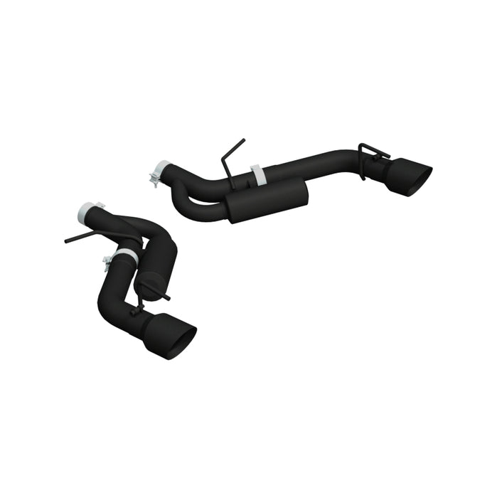 Mbrp Exhaust 3" Dual Axel Back, Black Coated S7034BLK