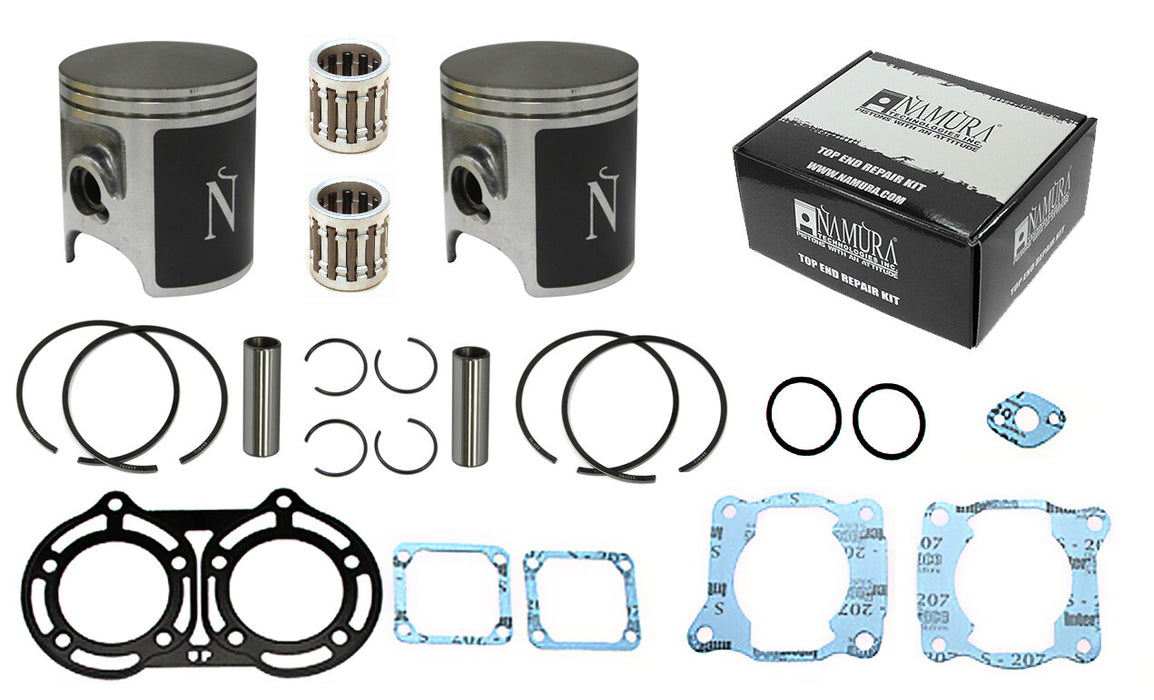 Namura Top End Repair Kit, 0.50Mm Oversize To 64.45Mm Na-40001-2K NA-40001-2K