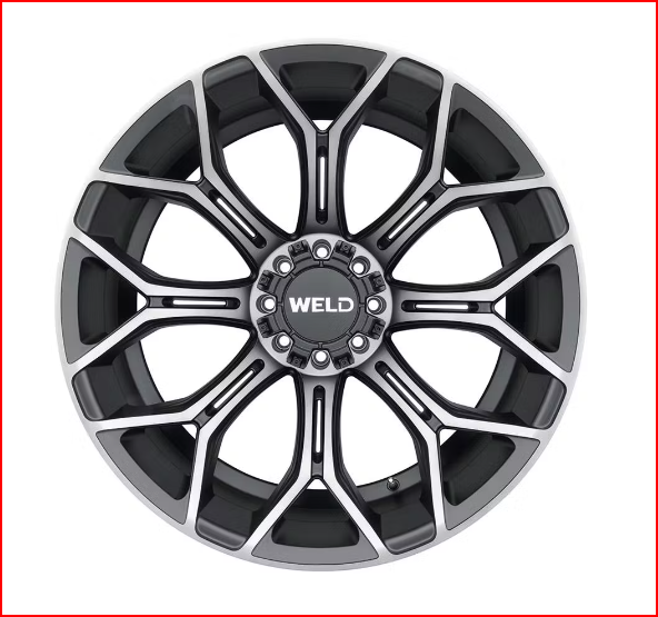 22x12 WELD Off-Road W112 Gradient Black Machined DDT Wheel 6x135/6x5.5 (-44mm)