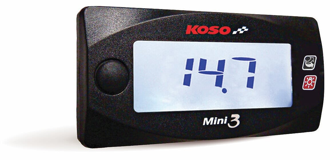 Koso Honda Grom Mini 3 Air/Fuel Ratio Gauge BA003214