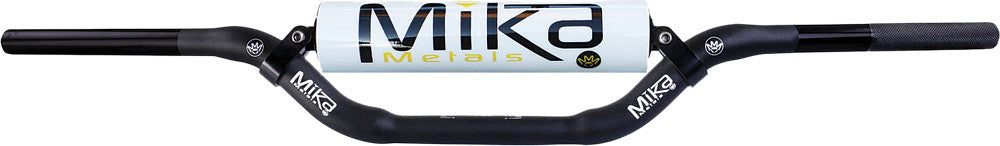 Mika Metals 7/8In Oversize Handlebar Fits Mini High Bend White Pad Mkh-11-Mih-White MKH-11-MIH-WHITE