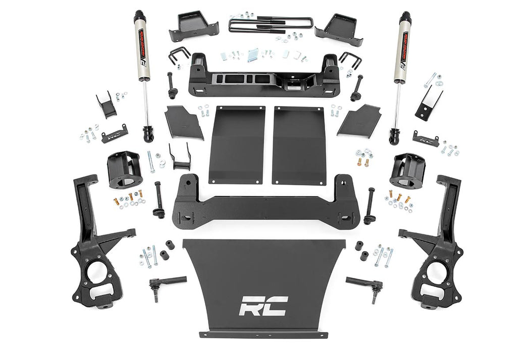 Rough Country 6In Suspension Lift Kit, Strut Spacers & V2 (19-20 Chevy 1500 Pu 4Wd/2Wd) 21770