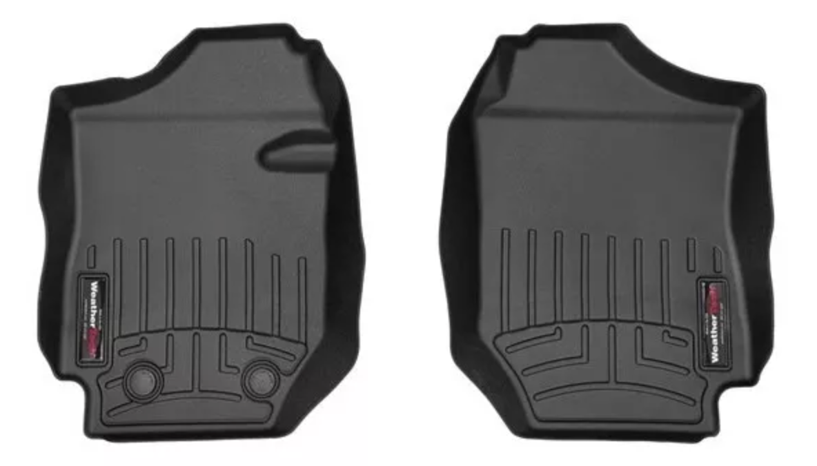 Weathertech For Suzuki Jimny Front (2Pc) And Rear (2Pc) Floorliner Black 4416911-4415272